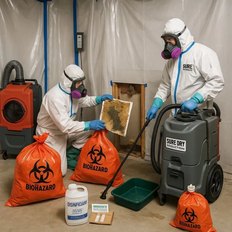 Contaminated Water Handling Protocols process in Parchment, MI