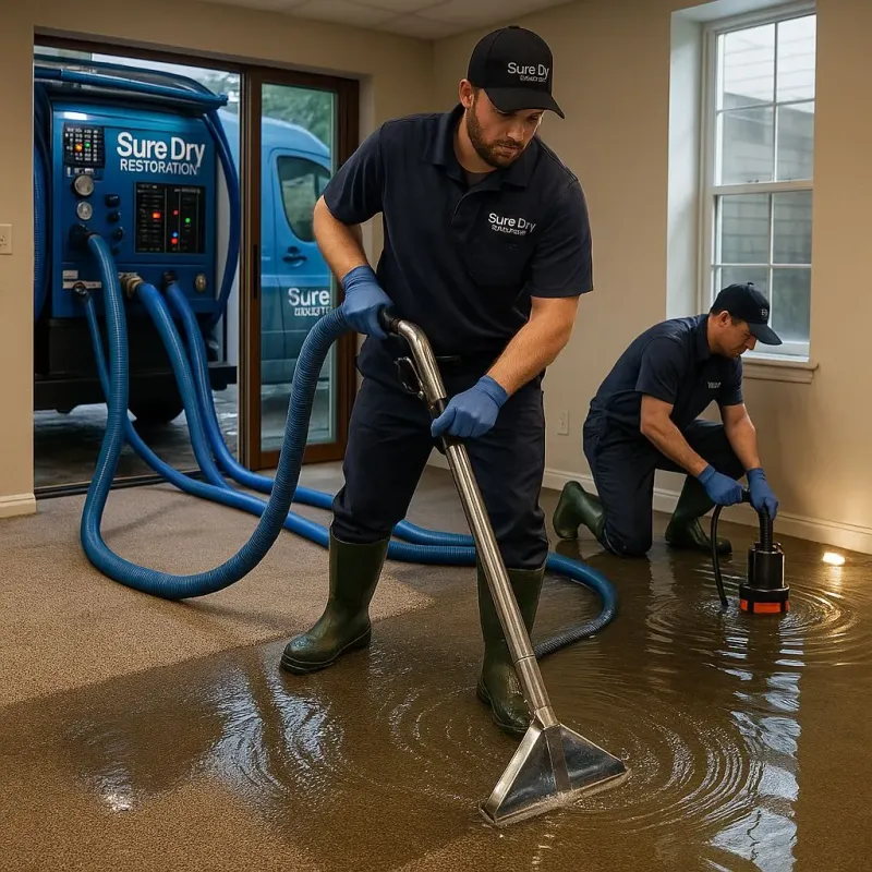 Water Extraction and Removal process in Parchment, MI